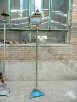 Recall] Old objects Old-floor lamp Old clothes hanger iron-made floor lamp Old and old goods Decorative Props Out