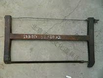 Memories] Sale sawing carpenter old sawmiller shun saw handmade mahogany object cut saw saw saw saw large frame old goods out