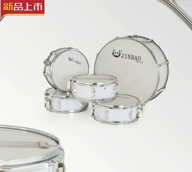 Jinbao Nhạc cụ Trống 22 inch 1 Trống 13 inch cao cấp 4 Trống hiệu suất Trống sinh viên Trống Marching Drum - Nhạc cụ phương Tây kèn sắc xô phôn