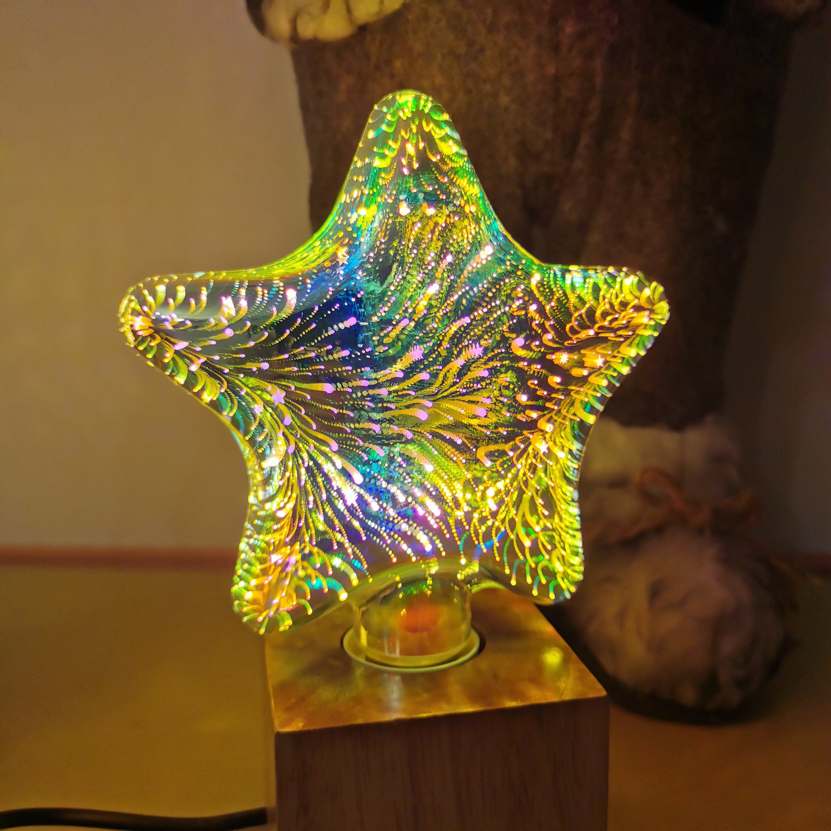 Original Design Jerry Christmas Tree Festival Atmosphere Light Bedroom Bedside Festoon Lights Christmas Eve Gift Scenery Decorations Hem