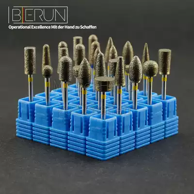 Imported Diamond sintered grinding head 2 35mm full Emery electric grinding head stone carving jade Jade grinding and peeling