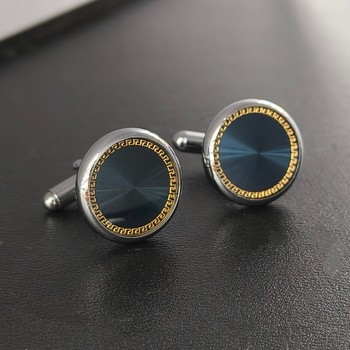 French Style Men's Cufflinks, Cuff Pins, Business Formal Shirt Cuff Pins, Fashionable Cufflinks