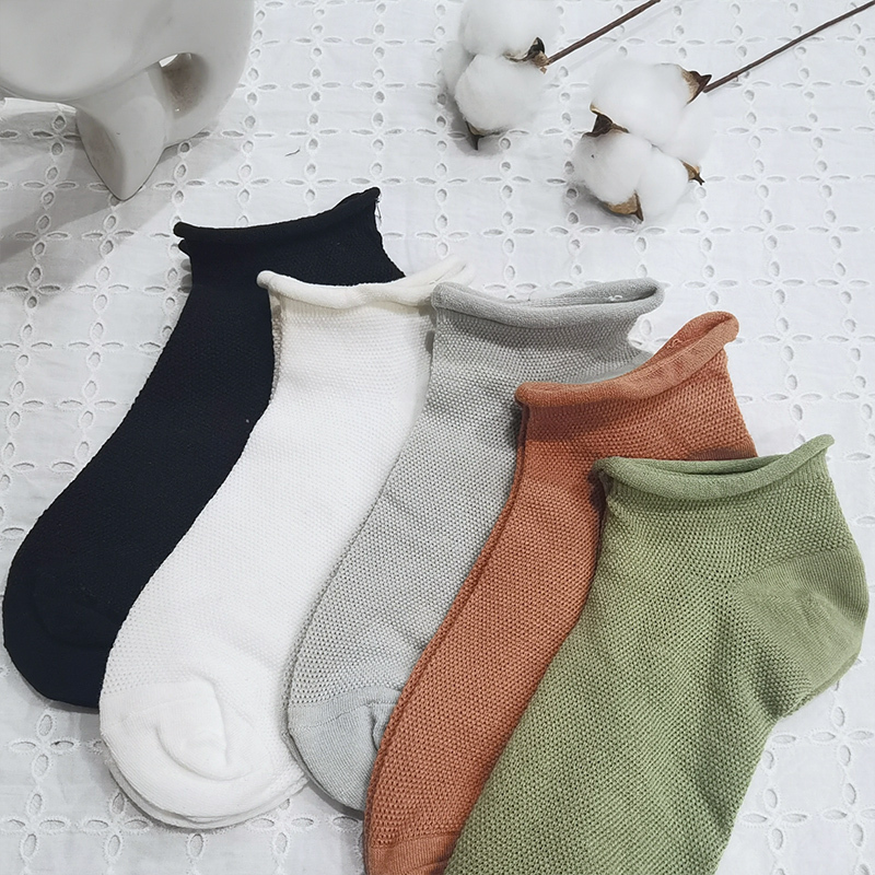 Thin, Loose-Fitting Socks for Women, Summer Pure Cotton, Suitable for Elderly with Swollen Feet, Loose Short Socks for Pregnant Women and the Elderly, Open-Toe Thin, Loose-Fitting Socks for Women, Summer Pure Cotton, Suitable for Elderly with Swollen Feet, Loose Short Socks for Pregnant Women and the Elderly, Open-Toe