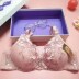 Không vòng thép tụ tập trên đồ lót thoải mái womens ngực nhỏ thêu sexy áo ngực có thể điều chỉnh. 