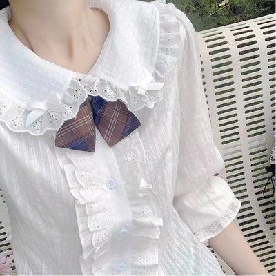 taobao agent Genuine cotton doll, demi-season universal cute jacket, Lolita style, doll collar, long sleeve