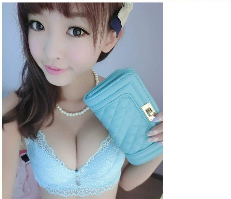 Yimeiqi áo ngực đích thực 3333 ngực nhỏ ngực phẳng dày siêu dày 5cm thu thập điều chỉnh loại A cup đồ lót