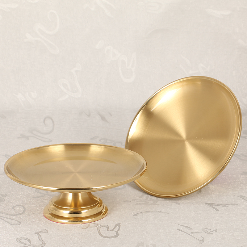 Brass light body face for disc fruit disc Home fruit Gun Gods gift Foot tray Buddha front for a fitting suit-Taobao