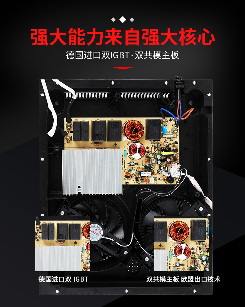 Bếp điện từ công suất cao Hanks 3500W bếp điện từ thương mại nhà hàng căn tin chiên - Bếp cảm ứng giá bếp hồng ngoại