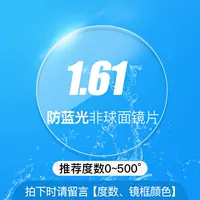 С анти -блюзовым светом 1.61 неформальная миопия объектив+градус сообщений. Цвет кадра кадра