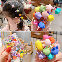 Korean children's headline new sanding candy-colored hairspread Girls with hair bands without hair loss hair jewelry hairpins