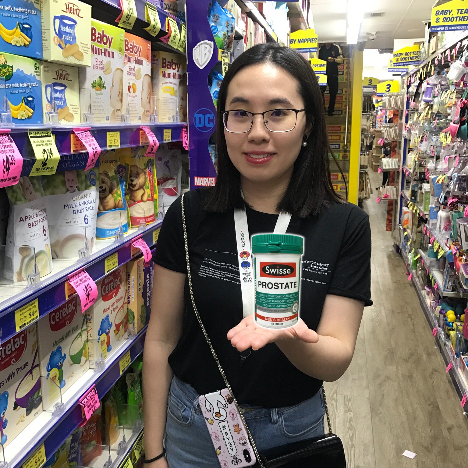 Australian Swisse Saw Palmetto Lycopene Care Men's Frontline Health Tablets 50 Capsules