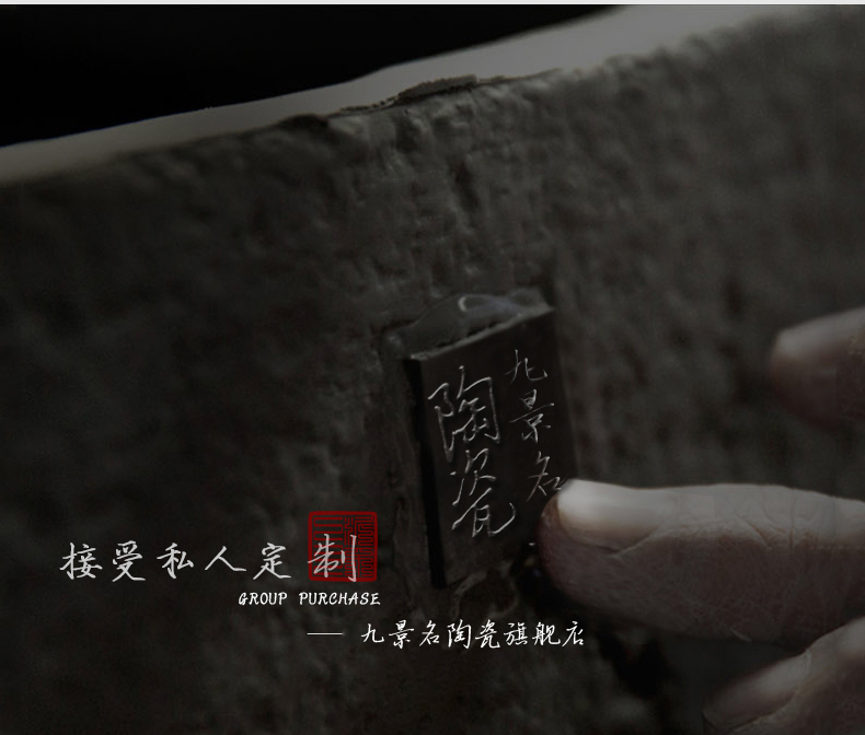 Jingdezhen ceramic small bottle 1 catty 2 jins 5 jins of 10 jins domestic jars archaize empty wine bottle seal wine casks