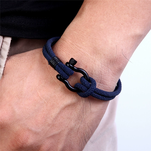 Браслет -дамы Black Horsesh Bugle Bracelet Bracelet Sports