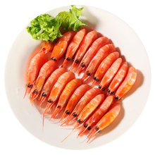 北极甜虾新鲜刺身冷冻500g