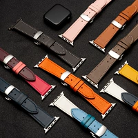 Apple, совместимый ремешок для часов, универсальный браслет подходит для мужчин и женщин, из натуральной кожи, 5/4/3/2/1/, 7S, S8, 4145мм