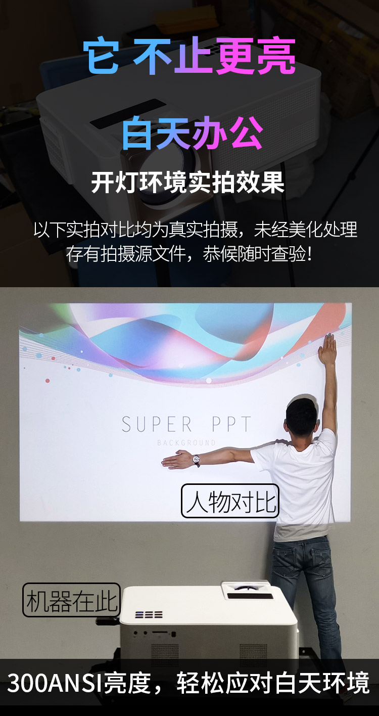 Aet Z1 2019 văn phòng kinh doanh tại nhà mới dạy máy chiếu độ phân giải cực cao 4K không dây wifi trực tiếp đầu tư đào tạo hội nghị rạp hát tại nhà điện thoại di động wifi có màn hình - Máy chiếu