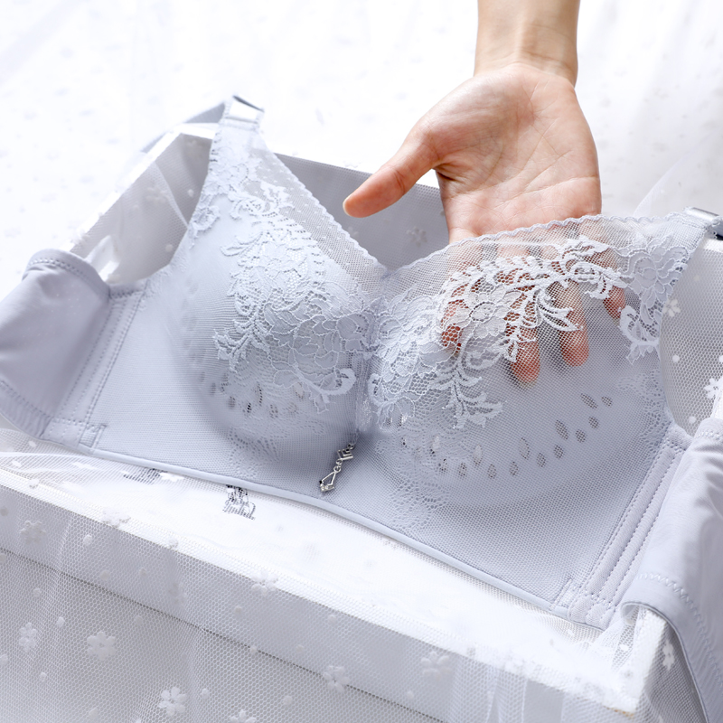 Urban underwear women without steel ring small breast collection adjustment on the collection of breast thin models large breast display small bra beauty