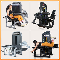 Sitting Leg Flexion and Extension Training Equipment Commercial Gym Leg Flexion and Extension Leg Curl All-In-One Leg Strength Equipment