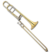 Weinuos new style of playing lacquered gold tenor-changing B-flat F-key trombone tube beginner professional band brass instrument
