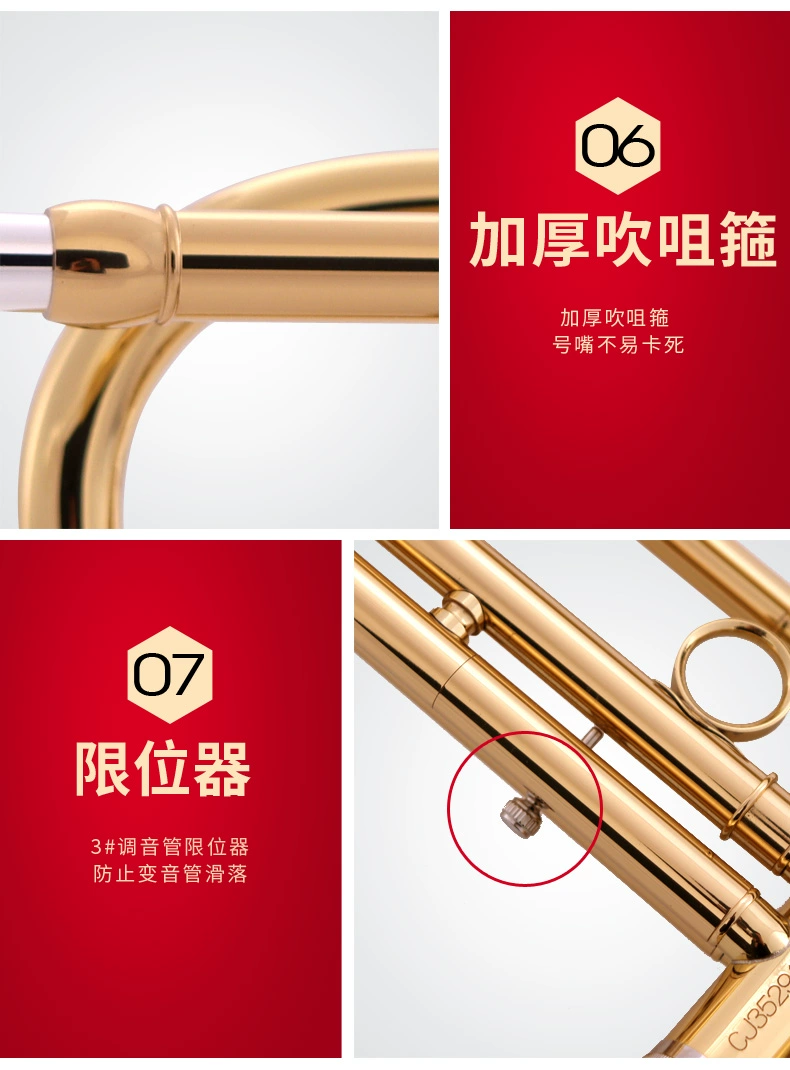 Không có nhạc cụ nhỏ sinh viên mới bắt đầu thả b ban nhạc trình diễn chuyên nghiệp số nhỏ nhạc cụ bằng đồng - Nhạc cụ phương Tây saxsophone