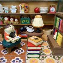 Day-Style Grocery Zakka Decole Fox Church Bookstore Series Kitty Bookshelves Pendulum microfilmed field