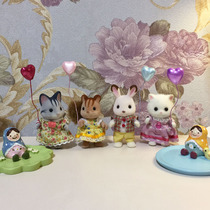 DIY cottage Villa 1:12 mini food play scene House mini balloon accessories 7 colors can be entered