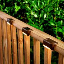 Ladder step garden line solar railing footlamp balcony lighting step movable led staircase lamp