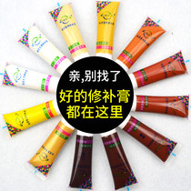 Pen bright paint fills log potholes anti-corrosion material coffee table joints white seam agent wall brick renovation furniture repair paste