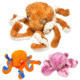 Dog toy sound simulation toy Teddy octopus toy molar French bulldog medium dog pet sounding paper toy