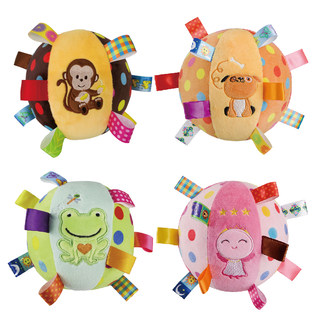 Pet Rattle Ball Dog Sound Toy Teeth Cleaning Bone Teddy Bichon Companion Toy Bell Large Ball