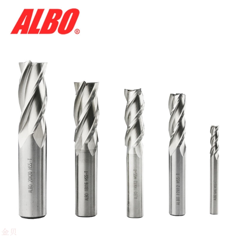 Olburg milling cutter stainless steel with cobalt aluminium with vertical milling cutter 4-edge 3-edged aluminium with milling cutter alloy milling cutter numerical control