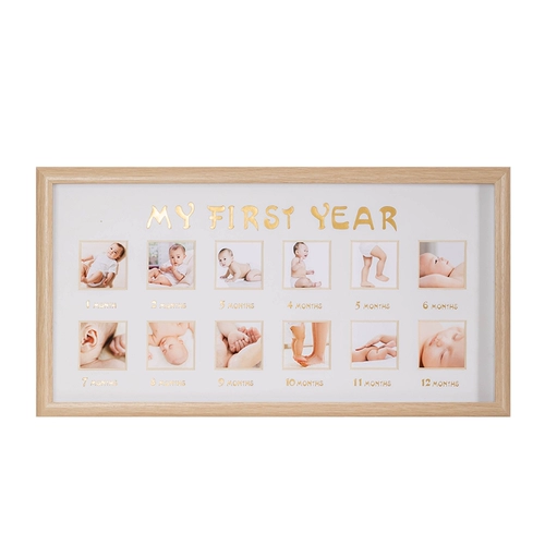 Детская памятная фоторамка, фотография, фотоальбом, 12 мес., делается под заказ