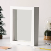 Белый [пустая рама+стеклянная шина без фото]