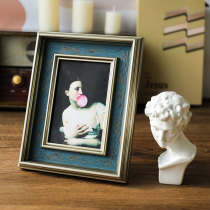 American retro small photo frame setting horizontal and vertical creative 7 seven inch 6 inch 10 wash photo photo frame frame custom-made