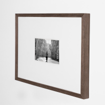 Simple solid wood photo frame hanging wall custom any size frame mounting decoration A4A3 24 inch puzzle business license