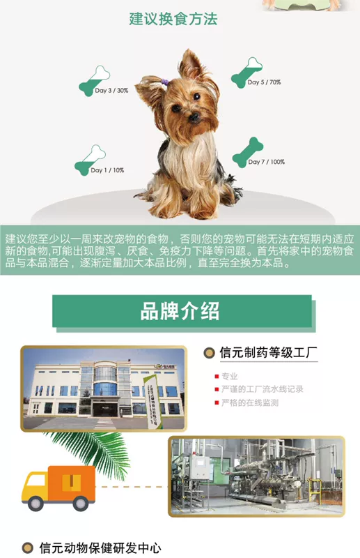 Phát triển tế bào Rượu Baoji nhân dân tệ đông lạnh thịt vịt khô rong biển xanh tự nhiên thức ăn cho chó Phương pháp Teddy thức ăn cho chó con 2kg - Chó Staples thức an cho chó giá rẻ
