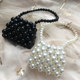 Clearance Mini Bag Coin Cute DIY Material Bag Pearl Bag Handmade Beaded Messenger Bag Handbag Women