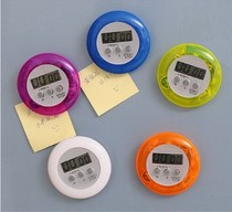 Fashion round 725 electronic timer kitchen countdown timer can be counted up and the timer can be added with LOGO