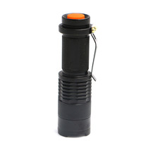 LED imported CREE Q5 mini ultra-small micro zoom flashlights long-range rechargeable portable small hand lights
