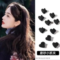 Sweet love grinding little grab clamp Princess hair clamp high sensing side clamp hair cloth decorated bride headdress