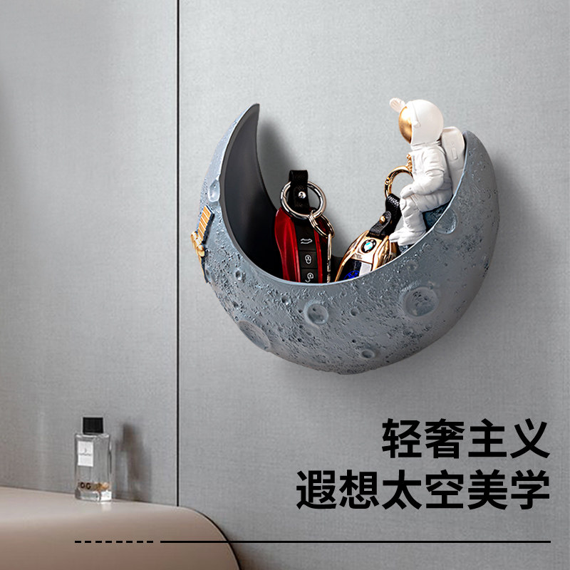 Nordic entrance wall decoration wall pendant astronaut porch key storage ornaments creative wall decorations