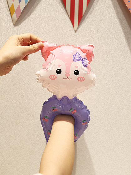 儿童手腕气球装饰生日布置幼儿园礼物六一儿童节手持充气手环玩具