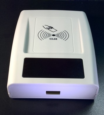 Reader Shell Hair Clip Machine Read Card Reader RFID Card Plastic Housing Security Shell Reader 132 * 98 * 30MM