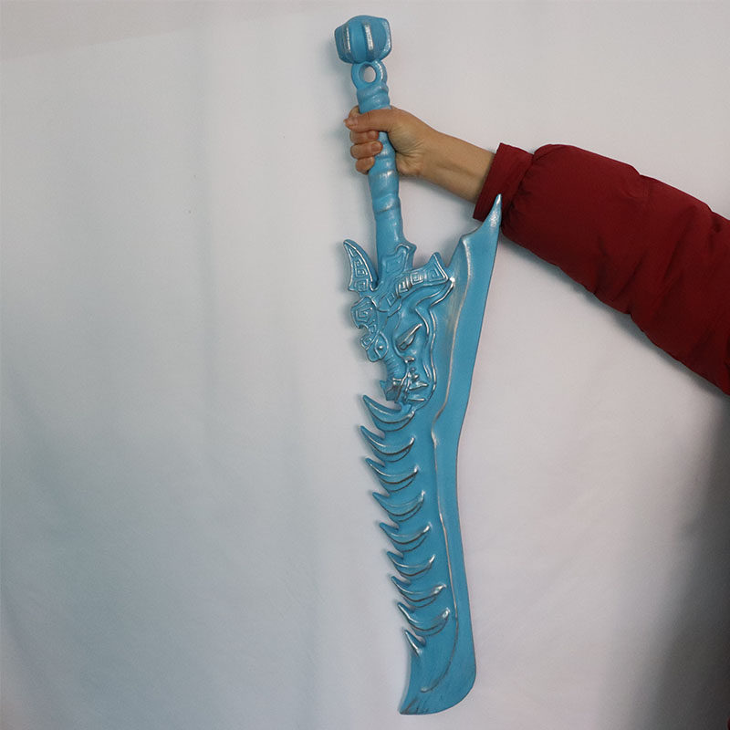 哪吒魔童闹海敖光武器龙牙刀刃手办,软胶模型超有质感_游戏_淘宝游戏网