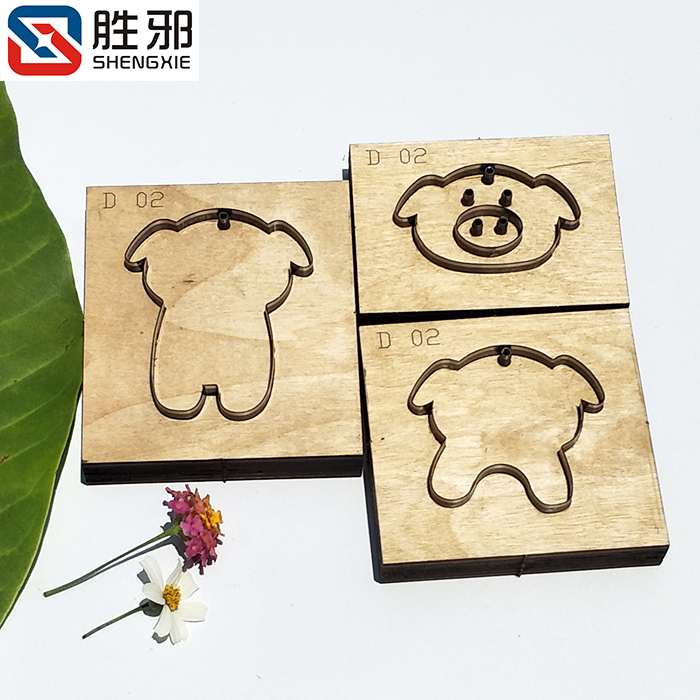 Pig knife die cartoon tool doll cutting knife and leather knife die