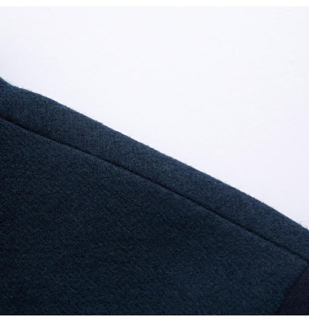 E530.Bird áo len nam 40% len thẳng ngực công sở áo ấm thường jacket nam