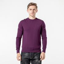 KD514 card for mens autumn and winter thickness lamb sweatshirt business casual round collar long sleeve sweater blouse