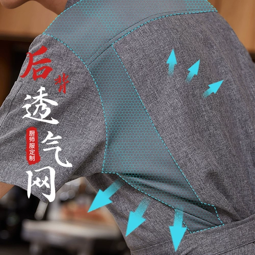 Китайский шеф-повар Работа для мужчин с коротки