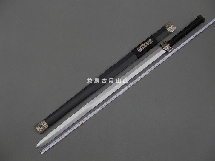 Longquan City Black ALD flat carbon steel steel Hanjiang area folk characteristics stainless steel unopened edge