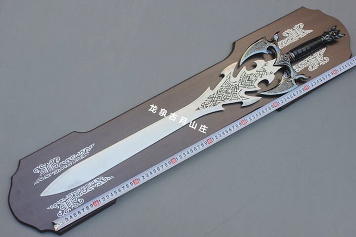 Bat hanging board sword home decoration hanging sword board sword handicraft sword weapon equipment not edged